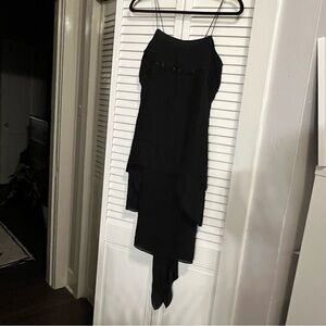 Proenza Schouler Black Midi Dress